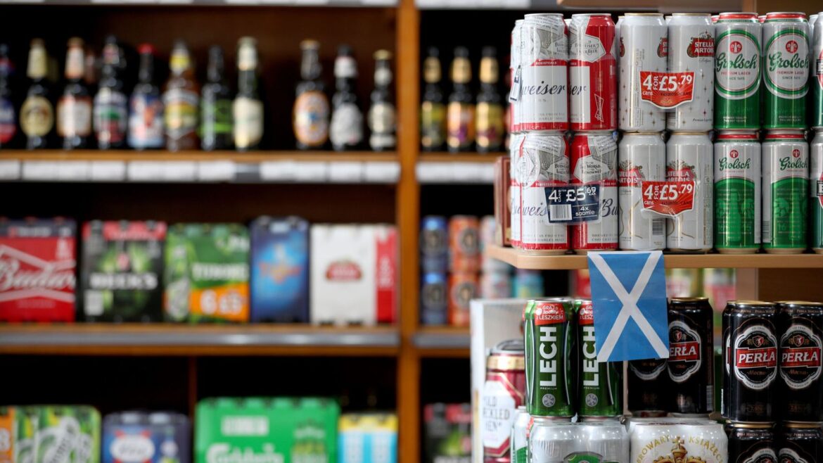 Minimum alcohol unit price in Scotland could be raised to 65p