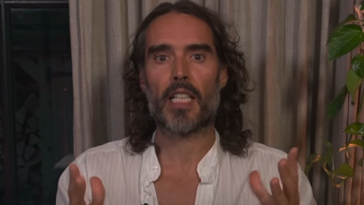 Russell Brand breaks his silence