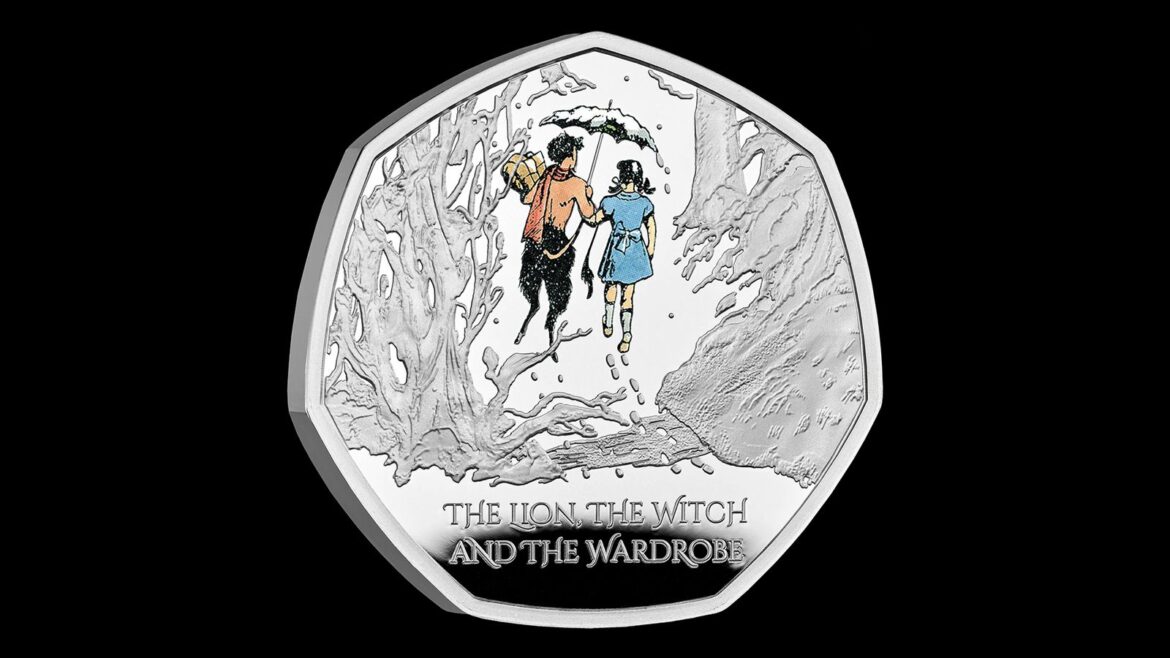 New 50p coin unveiled featuring The Lion, The Witch And The Wardrobe