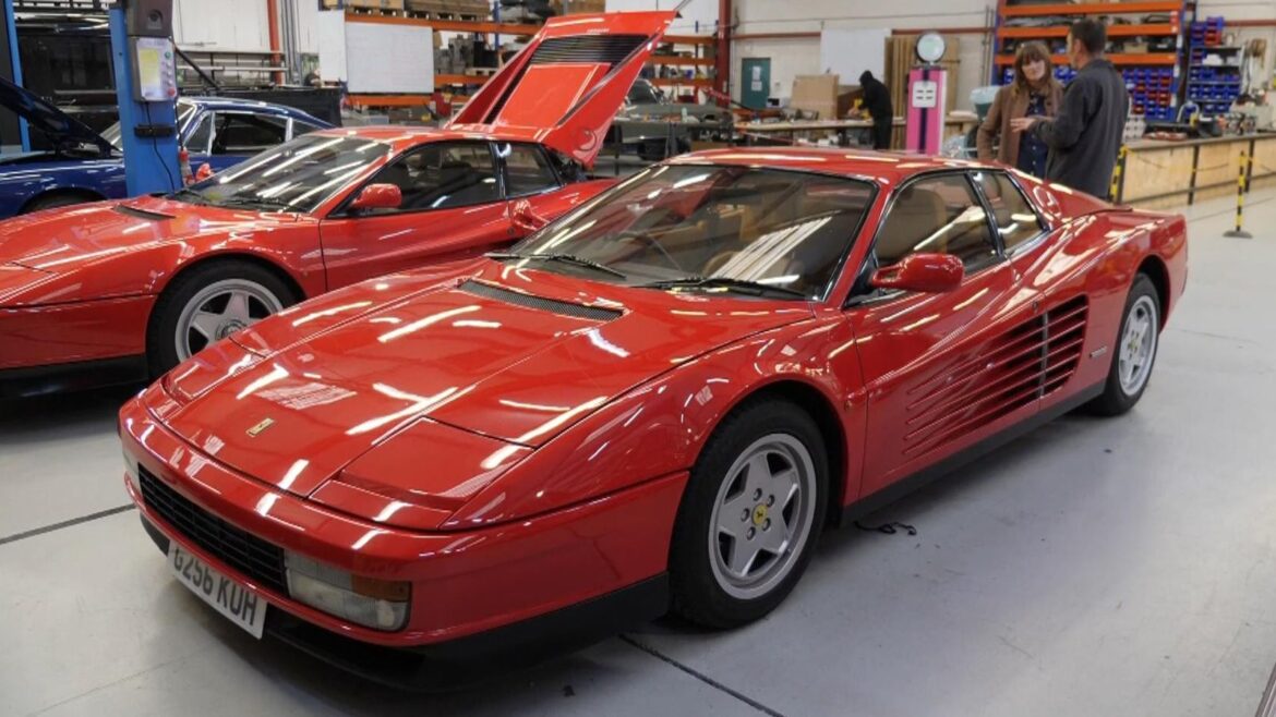 Restoring a Ferrari with an electric engine is either ‘future-proofing’ it or ‘taking away its soul’