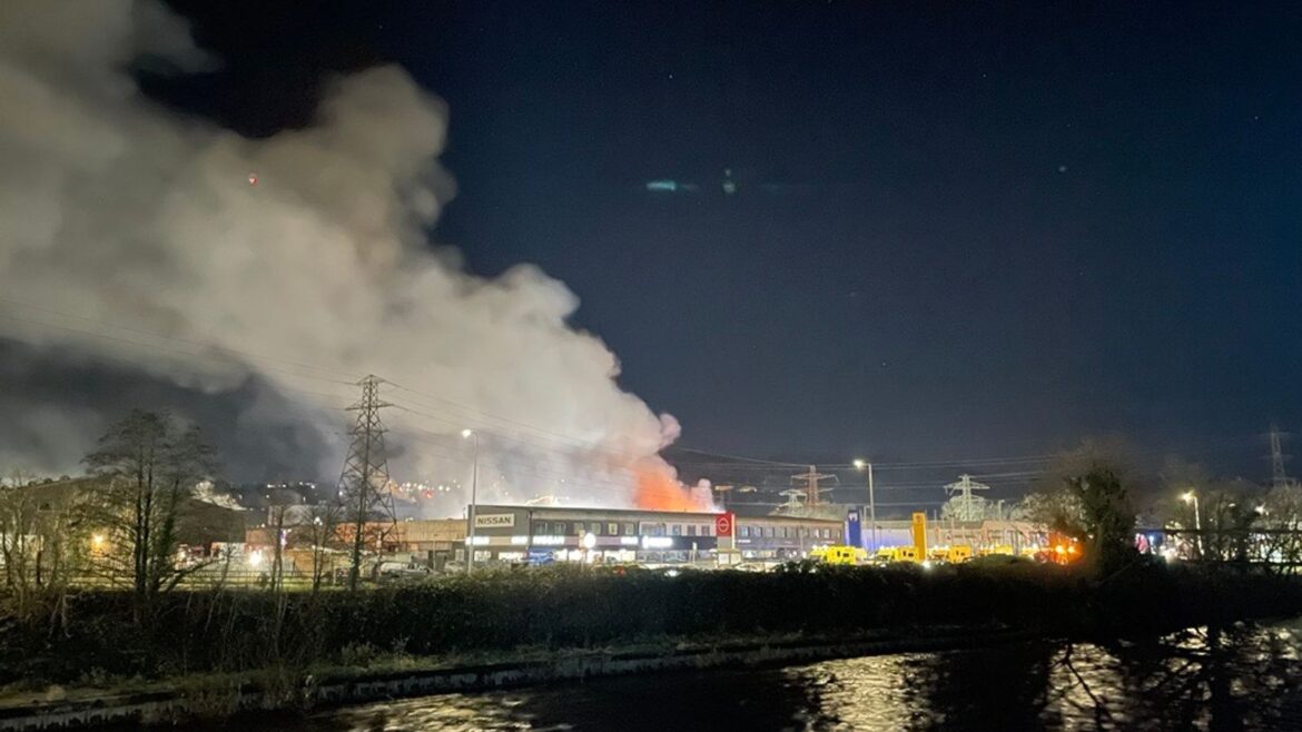 One person still unaccounted for after explosion at industrial estate