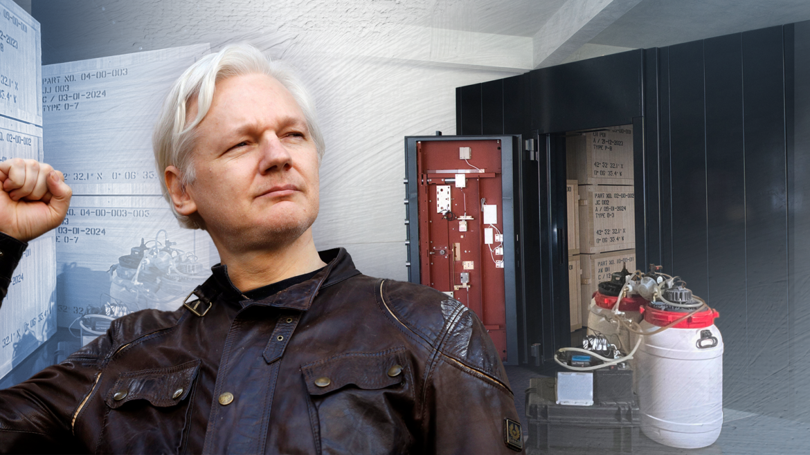 ‘Acid to destroy Picasso, Rembrandt and Warhol masterpieces’ if Julian Assange dies in prison